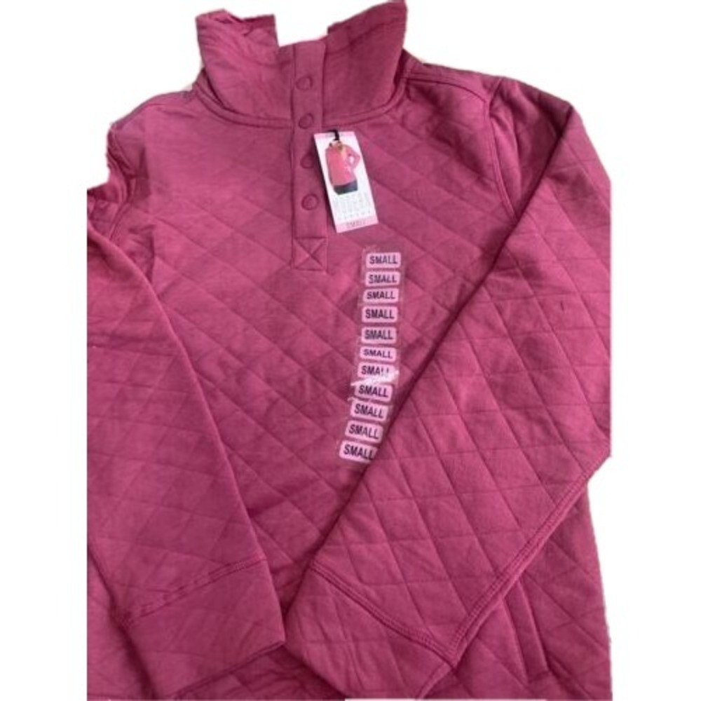 Modern‎ Canvas Pullover Berry L